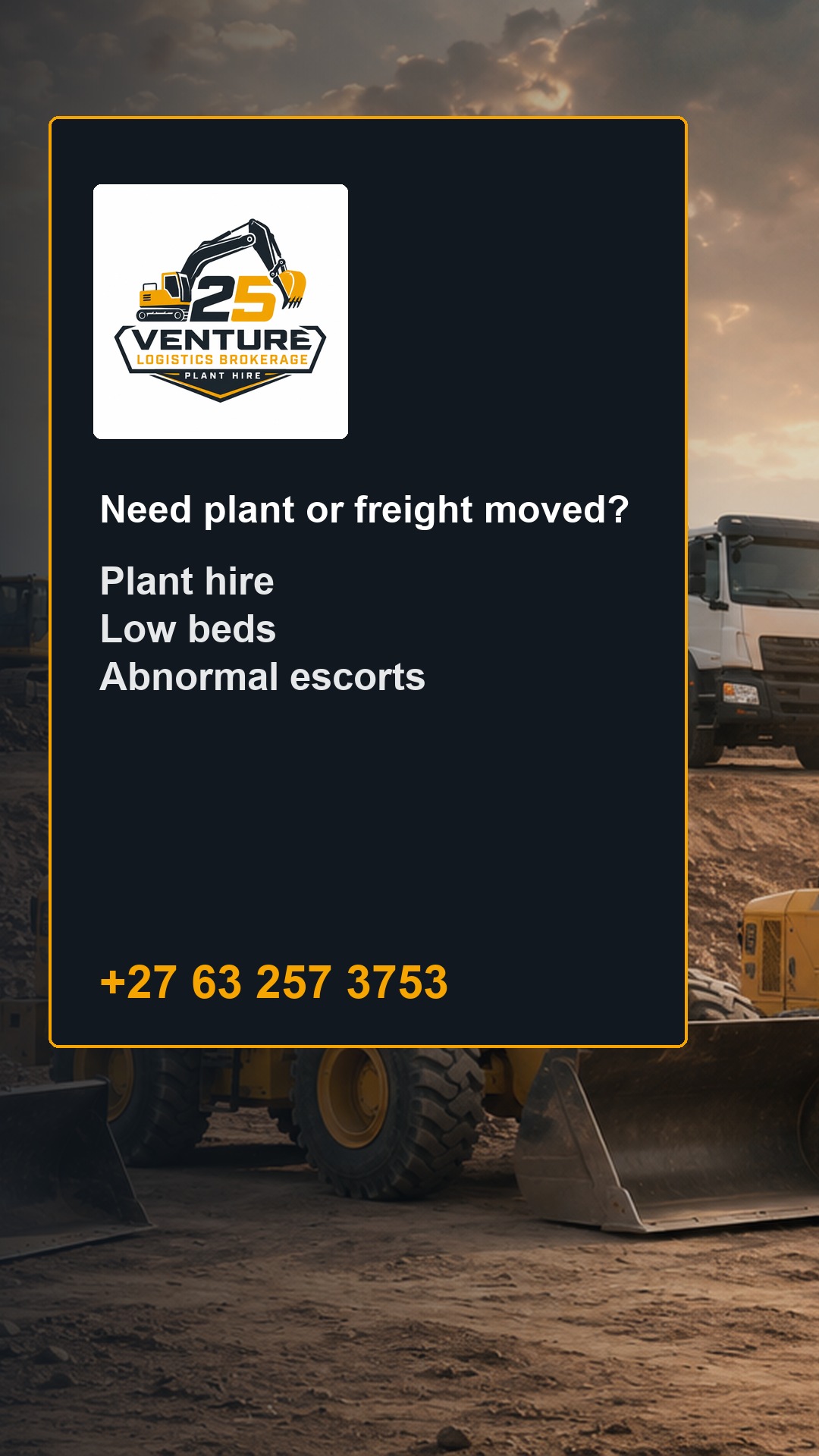 25 Venture story advert